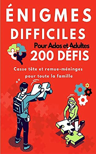 Actus Deouf - Enigmes difficiles pour ados et adultes: 200 défis et casse-têtes avec solutions à faire seul ou en famille