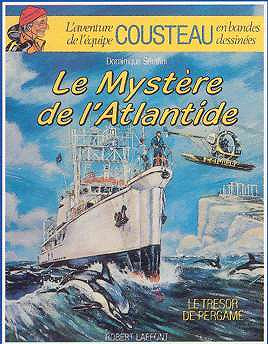 L'aventure de l'équipe Cousteau en bandes dessinées - 6. Le Mystère de l'Atlantide 1 - Le Trésor de Pergame