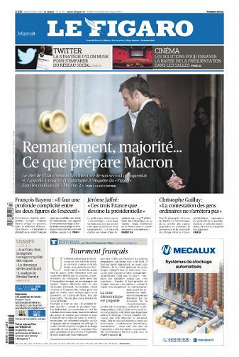 Le Figaro du Mardi 26 Avril 2022