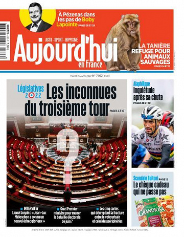 Aujourd’hui en France - 26 Avril 2022