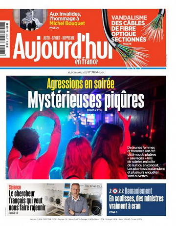 Aujourd’hui en France - 28 Avril 2022