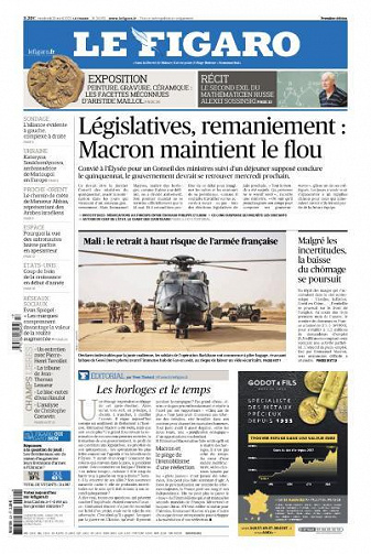 Le Figaro du Vendredi 29 Avril 2022