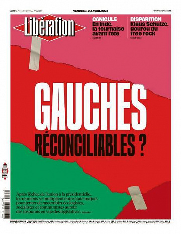 Libération du Vendredi 29 Avril 2022