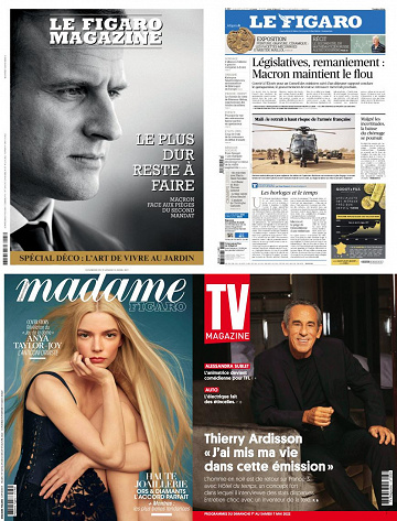 Pack Le Figaro et ses 3 suppléments - Vendredi 29 Avril 2022