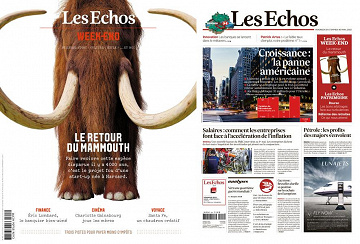 Pack Les Echos + Les Echos Week-end - Vendredi 29 Avril 2022