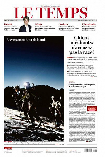 Le Temps - 29 Avril 2022