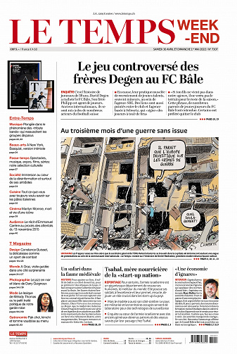 Le Temps du Samedi 30 Avril et Dimanche 1er Mai 2022