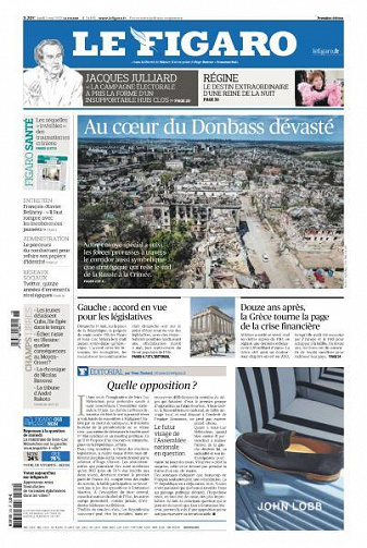 Le Figaro du Lundi 2 Mai 2022
