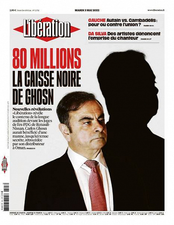 Libération du Mardi 3 Mai 2022
