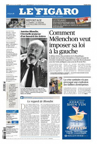 Le Figaro du Mardi 3 Mai 2022