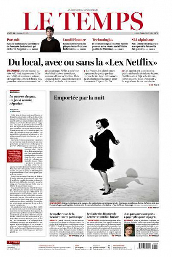 Le Temps - 2 Mai 2022