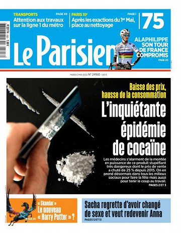 Le Parisien du Mardi 3 Mai 2022