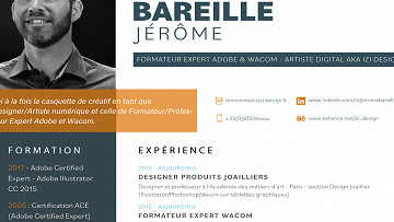 Linkedin - Illustrator:	Linkedin-Illustrator La création de CV graphique La création de CV graphique