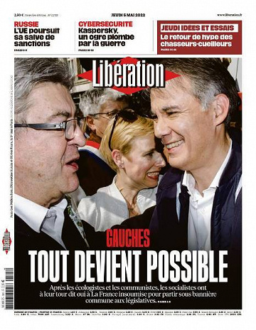 Libération du Jeudi 5 Mai 2022