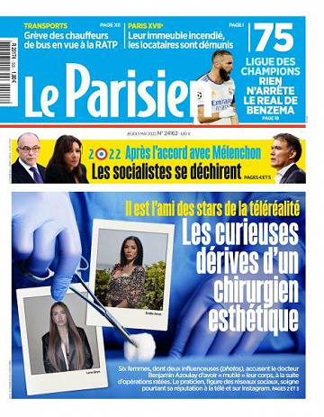 Le Parisien du Jeudi 5 Mai 2022