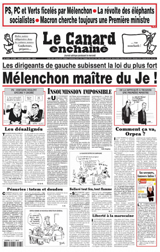 Le Canard enchaîné -  4 Mai 2022