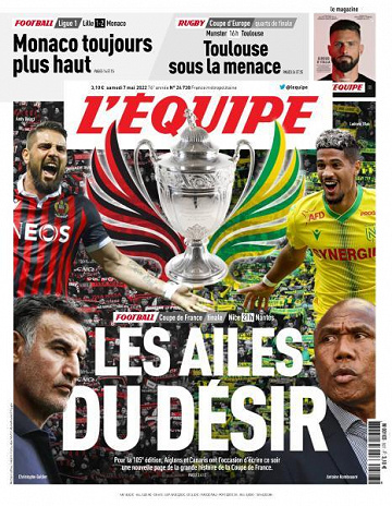 L’equipe du Samedi 7 Mai 2022