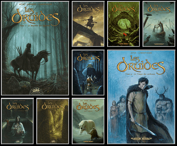 Les druides ( Istin / Jigourel / Lamontagne ) - 9 Tomes