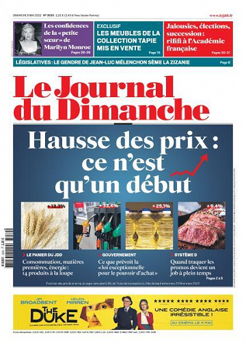 Le Journal du Dimanche - 8 Mai 2022