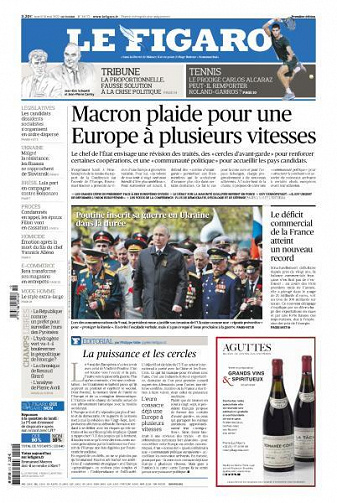 Le Figaro du Mardi 10 Mai 2022