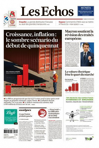 Les Echos du Mardi 10 Mai 2022