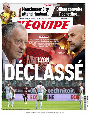 L’equipe du Mardi 10 Mai 2022