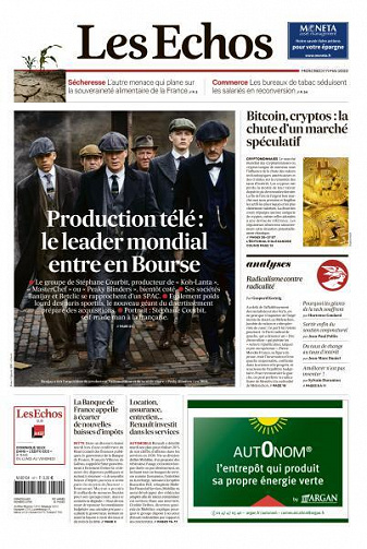Les Echos du Mercredi 11 Mai 2022