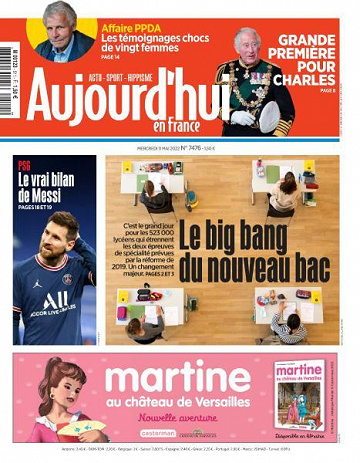 Aujourd’hui en France - 11 Mai 2022