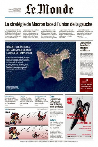 Le Monde du Jeudi 12 Mai 2022