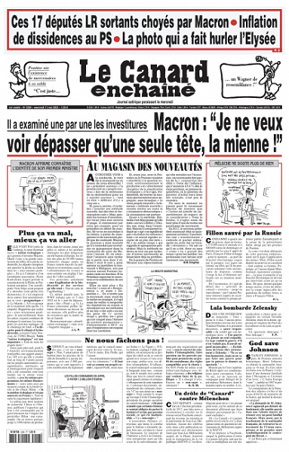 Le Canard enchaîné - 11 Mai 2022