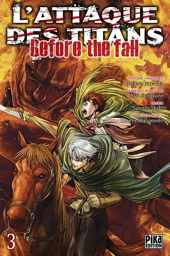 L'attaque des Titans - Before The Fall - 3. Tome 3