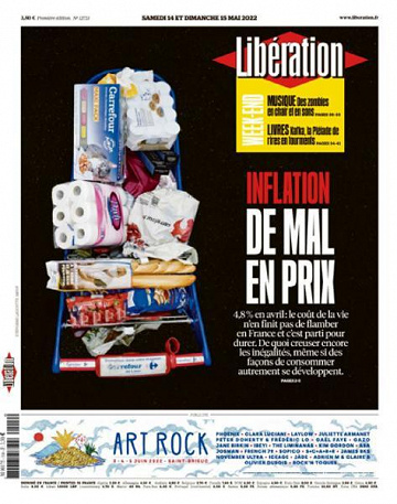 Libération du Samedi 14 et Dimanche 15 Mai 2022