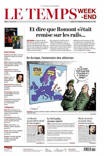 Le Temps - 14-15 Mai 2022