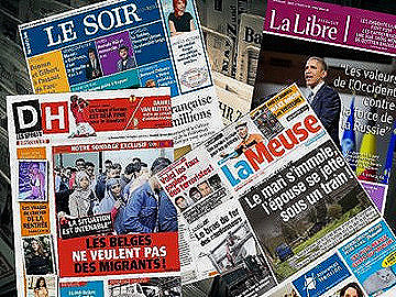 Pack Journaux Belges du Lundi 16 Mai 2022