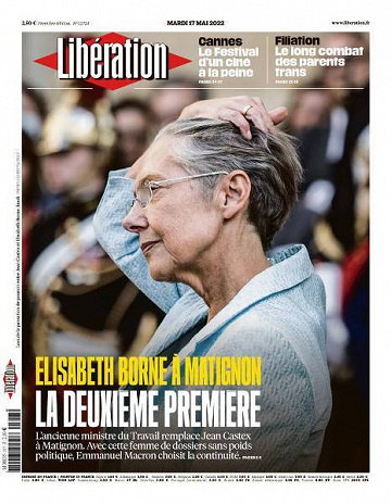 Libération du Mardi 17 Mai 2022