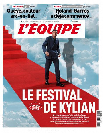 L’equipe du Mardi 17 Mai 2022