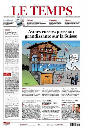 Le Temps - 18 Mai 2022