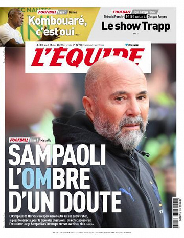 L’equipe du Jeudi 19 Mai 2022