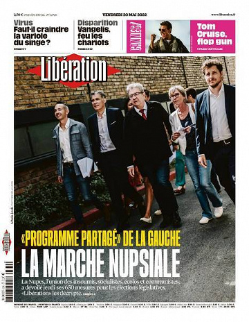 Libération du Vendredi 20 Mai 2022