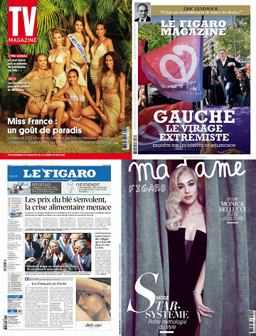 Pack Le Figaro et ses 3 suppléments - Vendredi 20 Mai 2022
