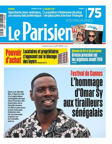 Le Parisien du Vendredi 20 Mai 2022