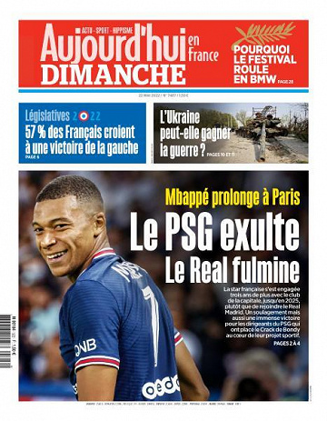 Aujourd’hui en France - 22 Mai 2022