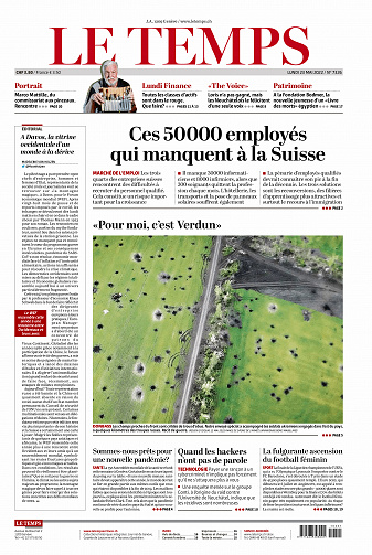 Le Temps du Lundi 23 Mai 2022