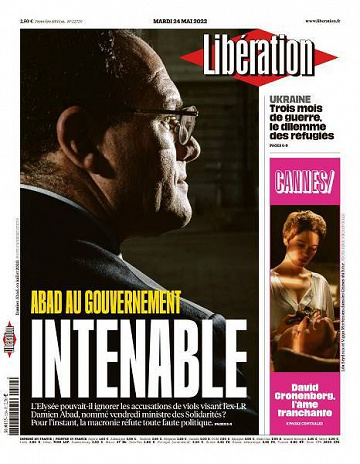 Libération du Mardi 24 Mai 2022