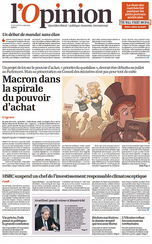 L'Opinion du Mardi 24 Mai 2022