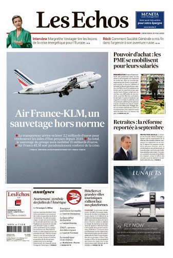 Les Echos du Mercredi 25 Mai 2022