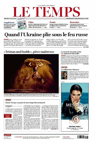 Le Temps - 25 Mai 2022