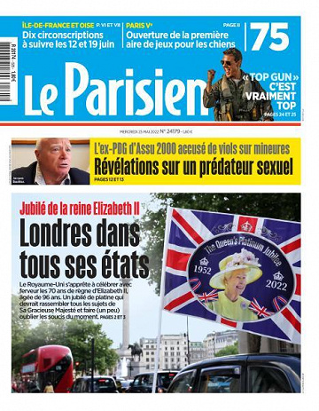 Le Parisien du Mercredi 25 Mai 2022