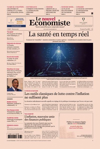 Le nouvel Economiste - 27 Mai 2022