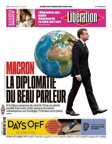 Libération du Samedi 28 et Dimanche 29 Mai 2022